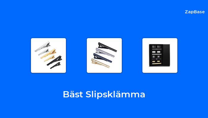 10 Slipsklämma Bäst I Test 2023 - ZapBase