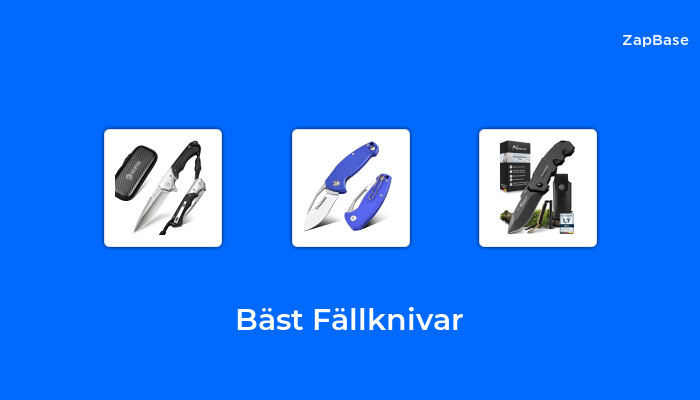 10 Fällknivar Bäst I Test 2023 Zapbase